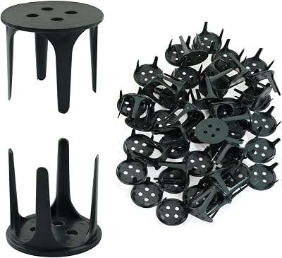 XGNG 50PCS Floral Foam Plastic Base Holder Flower Foam Anchor Pins Floral Craft Arrangement Supplies for Wedding Party Holiday Decoration