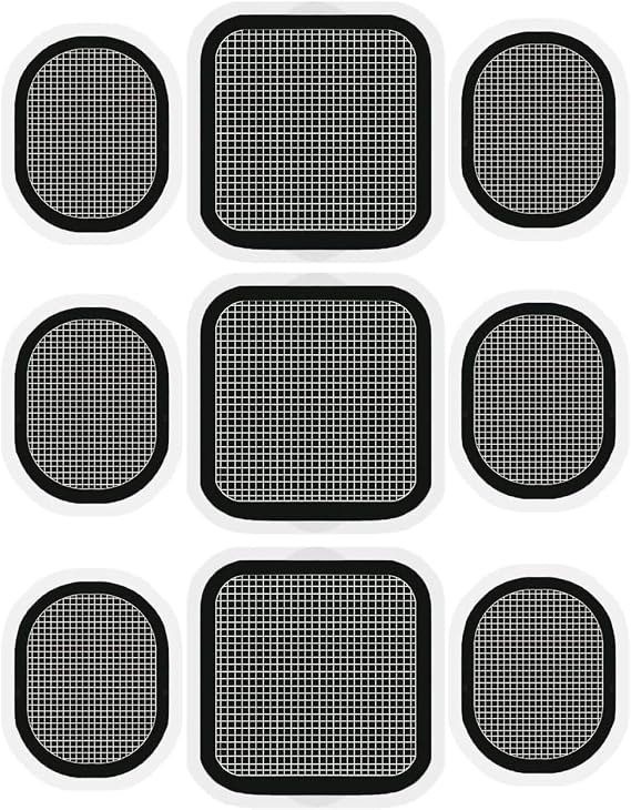 Replacement Gel Pads for All Abs Belts, Replacement Gel Sheet for Abdominal Belts Toning System