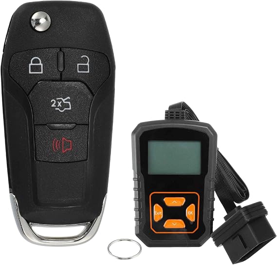 ACROPIX N5FA08TAA Keyless Entry Remote Key Fob for Ford Fusion 2013 2014 2015 2016 2017 315MHz Replacement Car Control Key Kit DIY Tool 4 Buttons Black