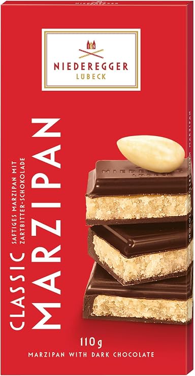 Niederegger - Classic Dark Marzipan Bar, 110g