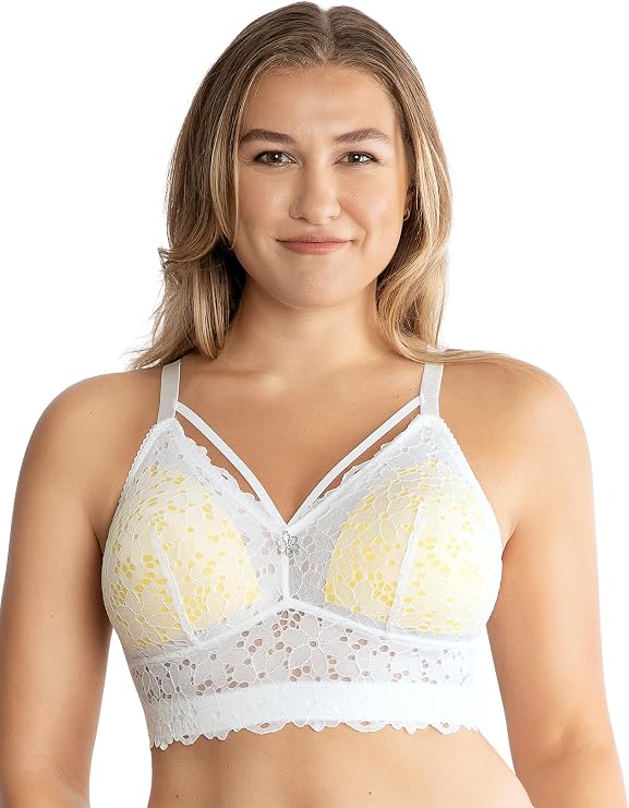 PARFAIT Mia Daisy P6142 Women's Full Bust  Figure Wirefree Bralette