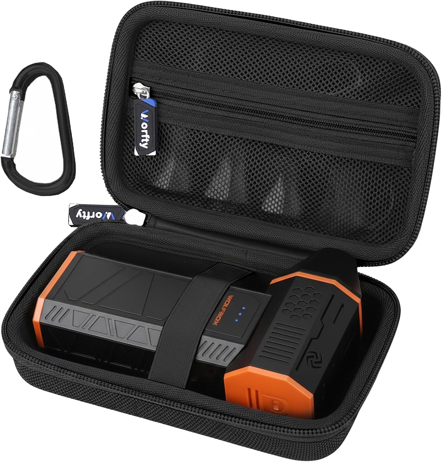Wolfbox Mf50 Mf60 Vassonzoaivr 電動エアダスター用ケース、旅行用ポータブルハード収納バッグケースのみブラック