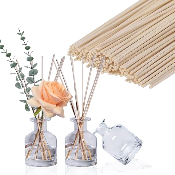 HOSSIAN Reed Diffuser Bottle-Glass Diffuser Bottle