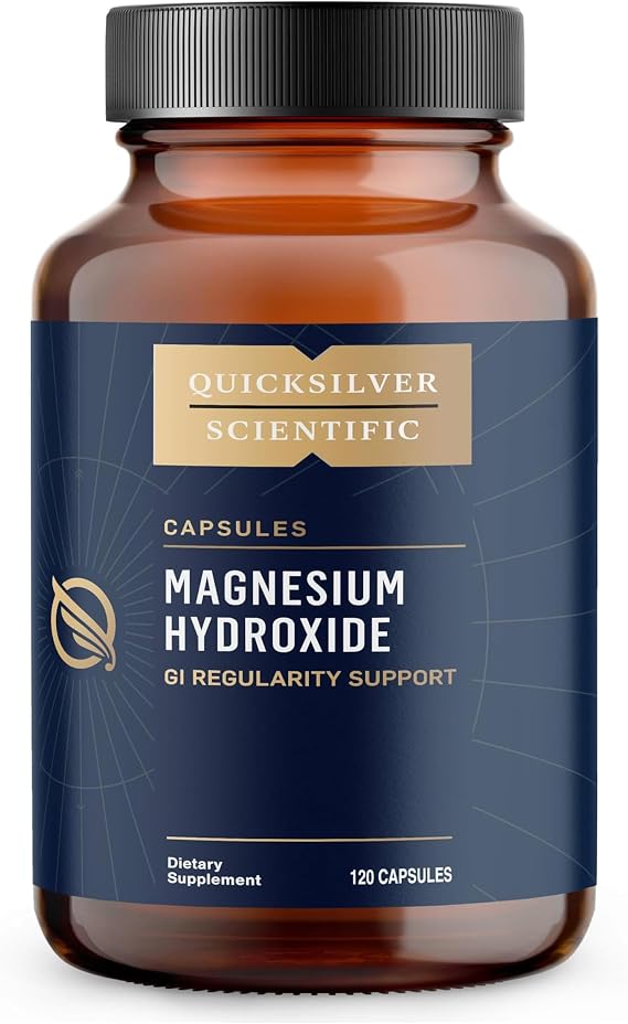 Quicksilver Scientific Magnesium Hydroxide (120 Capsules)