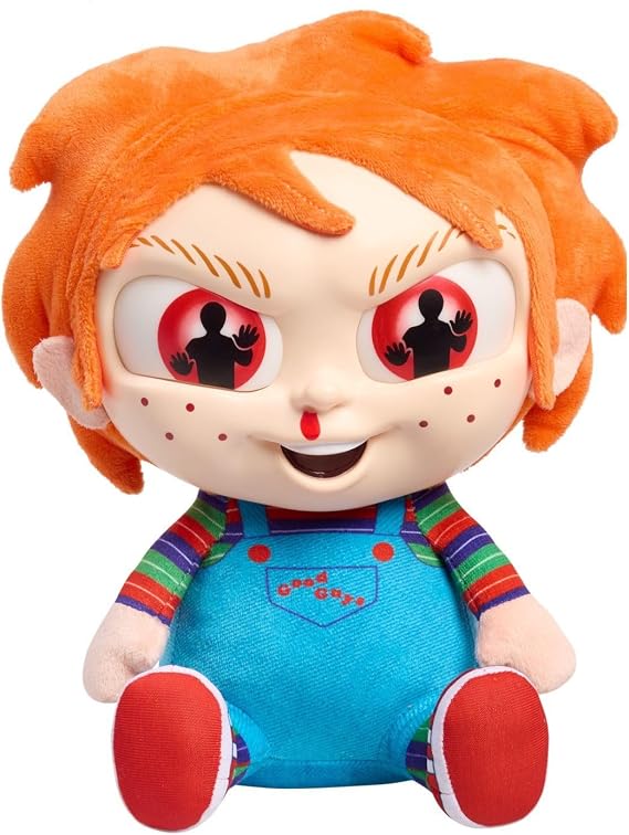 Tiny Nightmares Large Plush Chucky, Collectible Scary Character
