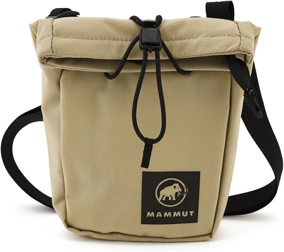 Mammut Xeron Pouch RT 1 Compact Crossbody Bag with Roll-Top Closure and Water-Repellent Coating, Safari, 1L