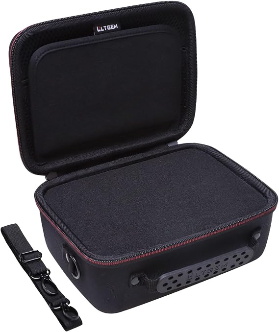 LTGEM Hard EVA Case with Three-layer Custom Foam, 9.5 x 7.1 x 4.6 Inch | Case for Camera and Electronic Products