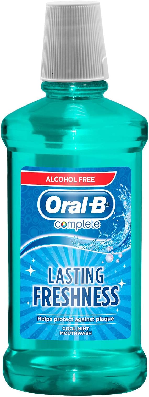 Oral-B Complete Ağız Çalkalama Suyu Komple Bakım 500 ml (Alkolsüz)