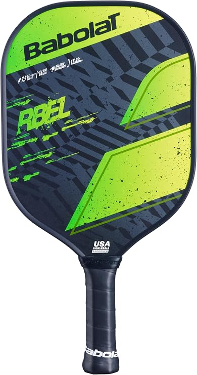 Babolat RBEL Pickleball Paddle (Black/Green/Yellow)