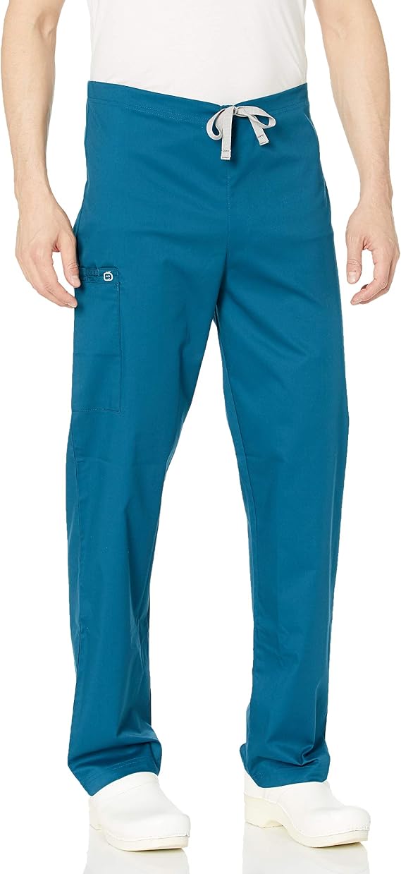 Wink WonderWORK Unisex Drawstring Cargo Scrub Pant