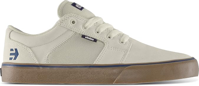 Etnies Barge LS – Classic Skate Look, Slim Vulcanized Silhoutte, Hefty Armored Collar, Reinforced Vulc, Cushioned Fit, Everyday Sneakers 2025