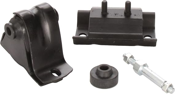 Crown Automotive 52019201K Engine Mount Kit Engine, Black