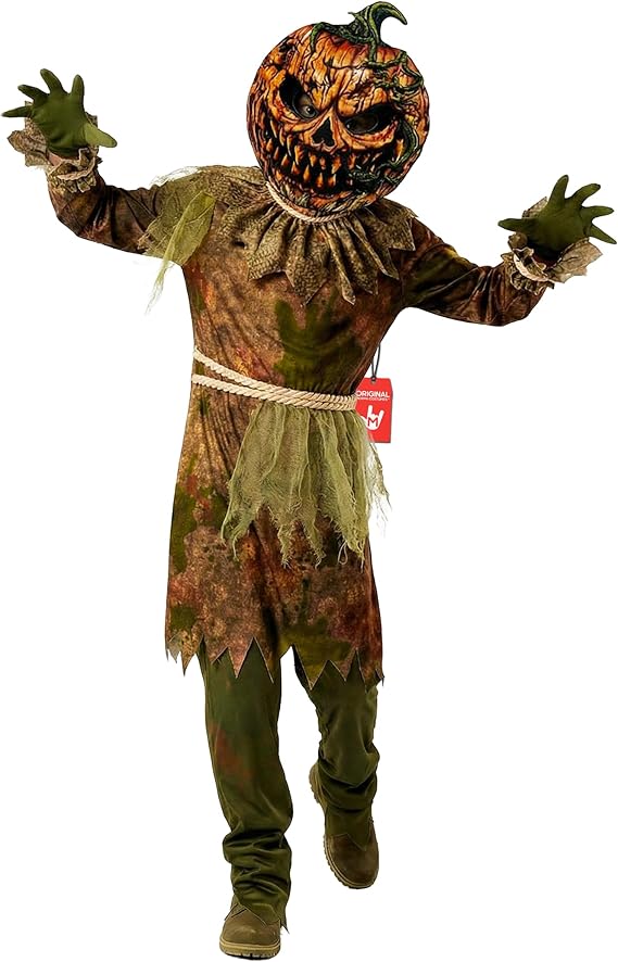 Morph,Pumpkin Costume Kids, Scarecrow Costume, Halloween Costumes for Boys