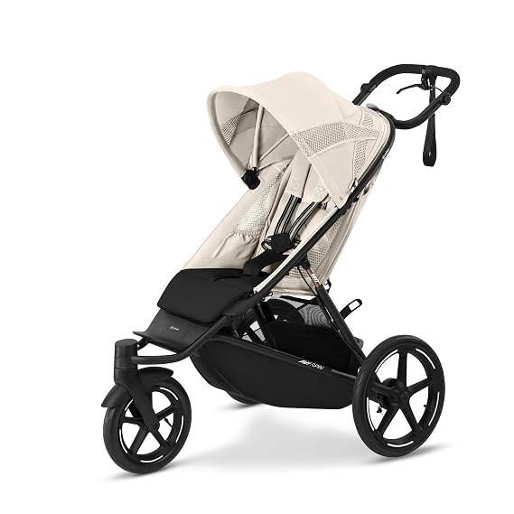 Avi Spin Jogging Stroller - Seashell Beige