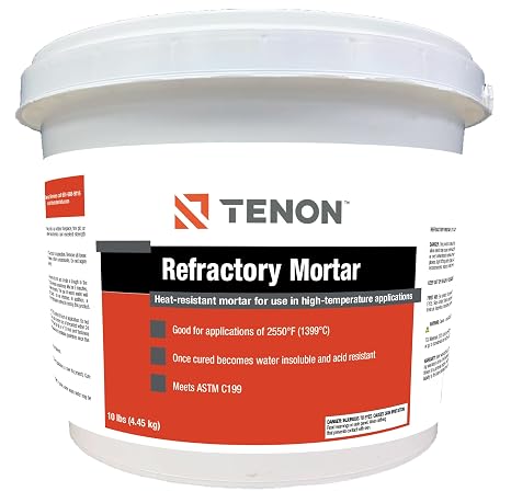 Tenon Refractory Mortar, 10 Pounds