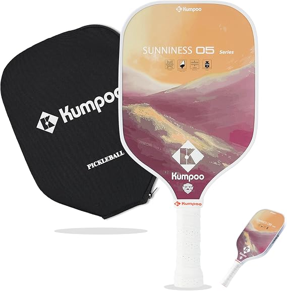 Pickleball Paddle Set with Cover for Beginner Games