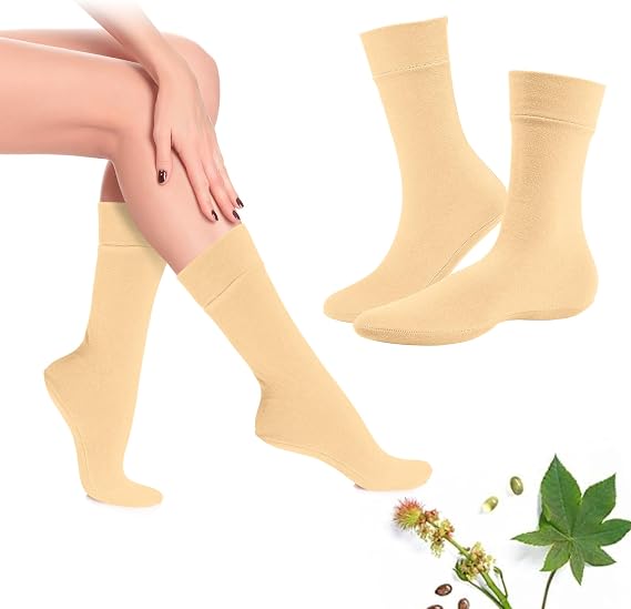 Castor Oil Pack Wrap, Reusable Castor Oil Pack Wrap Feet for Feet Arthritis Feet Tingling feet Cracking, Moisturizing Feet(Oil Not Include)
