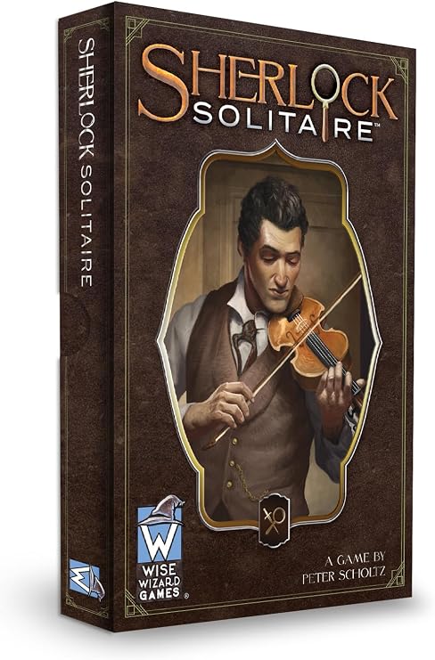 WISE WIZARD GAMES Sherlock Solitaire: A Game by Peter Scholtz