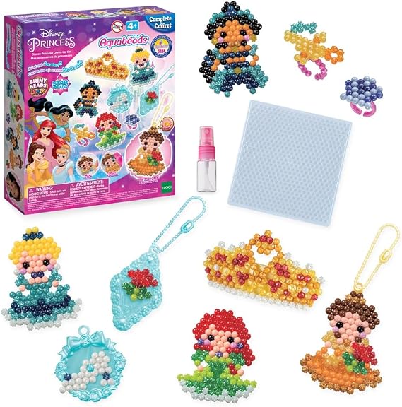 Aquabeads - Disney Princess Dress Up Set - Water Bead Character Craft Kit