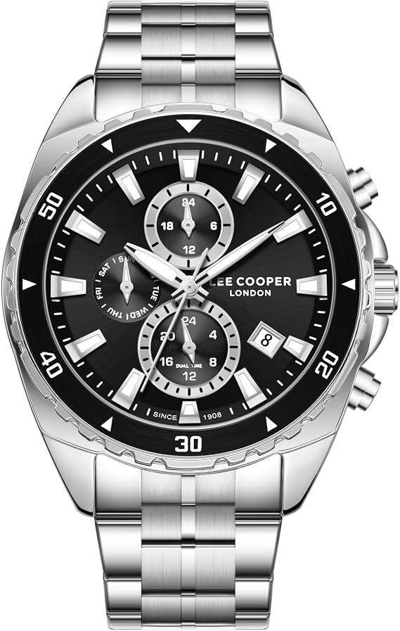 Lee Cooper, Multİfonksİyon, Quartz, 44mm, 5atm, Erkek Kol Saatİ, Lc08217