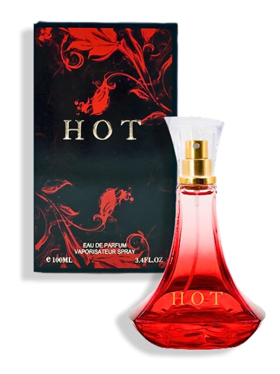 HOT EAU DE PARFUM POUR FEMME 3.4 FL. OZ. Oriental Vanilla fragrance for women.