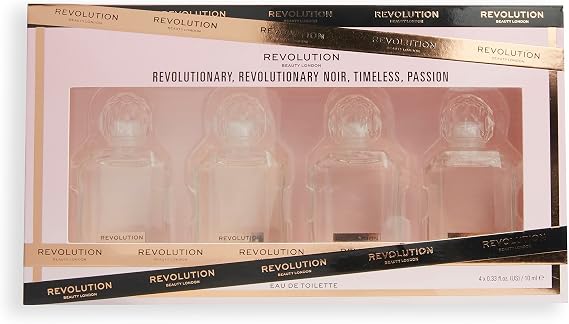 Revolution Beauty London, 10ml Discovery Set, Mini Fragrance Kit, 4x10ml