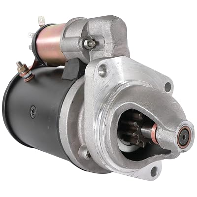 Total Power Parts Starter Compatible withReplacement for J.C. Bamford 1972-1985, Leyland Nuffield Model 2100 1974-1979, 245 1973-1984, Diesel, SLU0015, Lucas M50