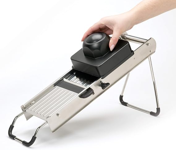 Master Class Stainless Steel Mandoline Slicer Set (8 Pieces)