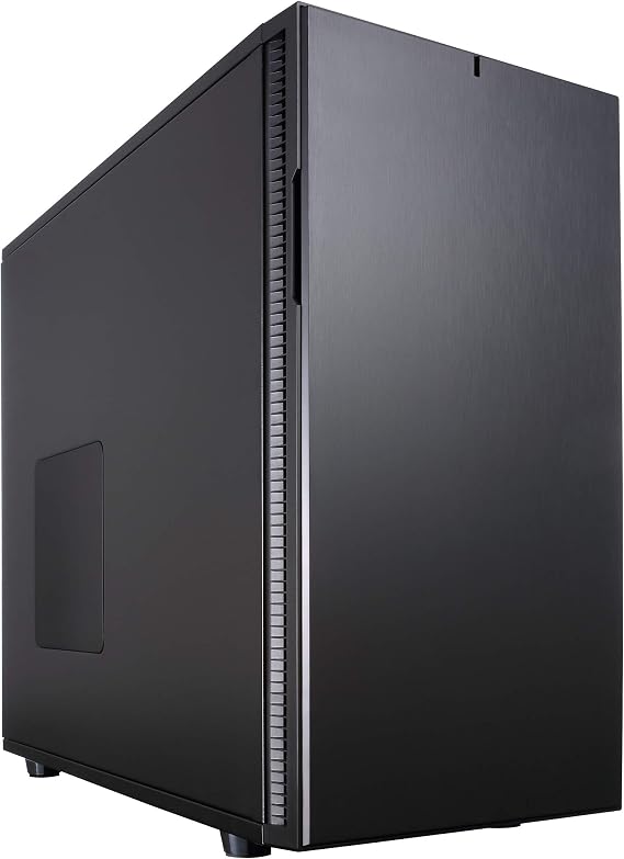 Fractal Design Define R5 - Mid Tower Computer Case - ATX - Optimized for High Airflow and Silent - 2X Fractal Design Dynamic GP-14 140mm Silent Fans Included - Water-Cooling Ready - Black