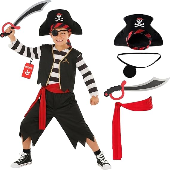 Morph, Pirate Costume Boys, Halloween Costumes for Kids