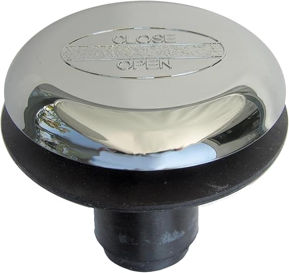 LASCO 03-4823 Rapid Fit Style Strainer, Stopper Bathtub, Chrome Plated