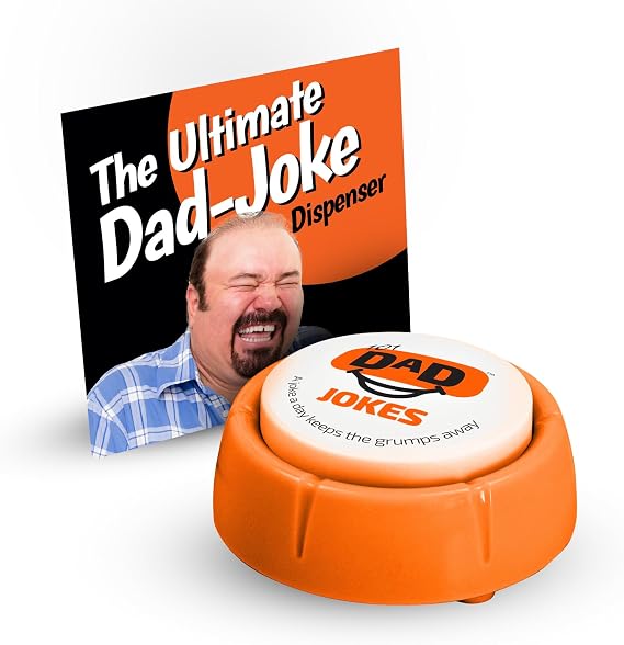 Sound Gadget with 101 Random Dad Jokes | Fully Loaded | Your Daily Dose of Laughter The Best Medicine! | Stress Relief and Mood Booster | Hilarious Funny Novelty Gag Gadget Decor Gift ...