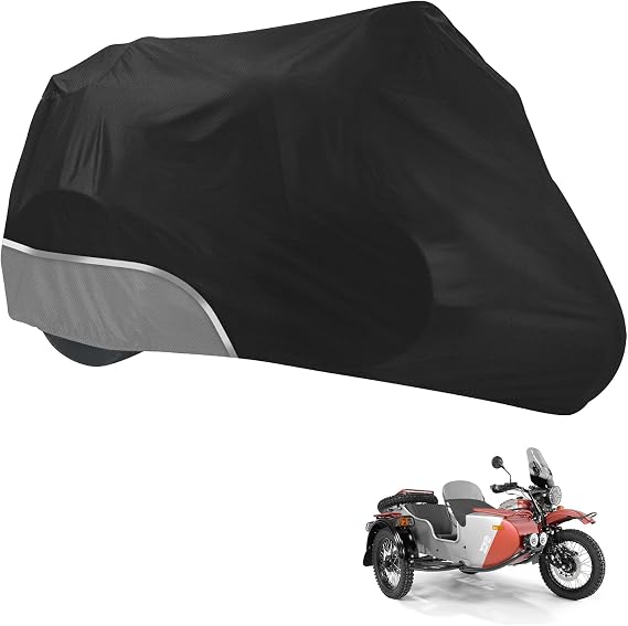 Motorcycle Sidecar Cover Compatible with Harley Davidson/Honda/Ural/Zero