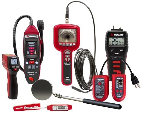 Triplett HMINPRO-KIT Home Inspector PRO 7-Piece Tool Kit