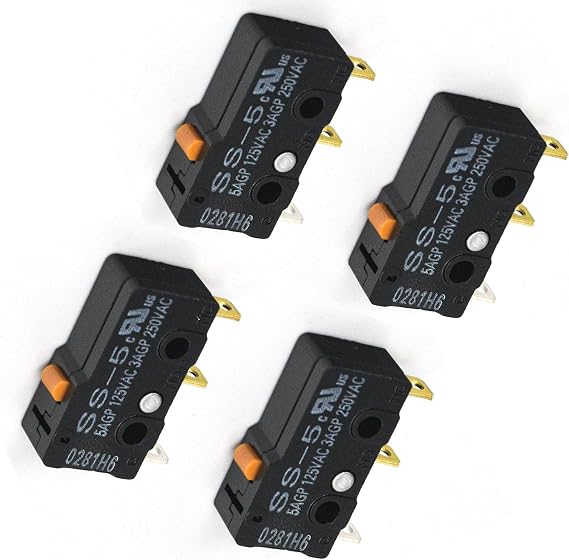 4-Pack Pool Valve Actuator Micro Switch Replacement for Pentair Compool CVA 24 (4 PCS)