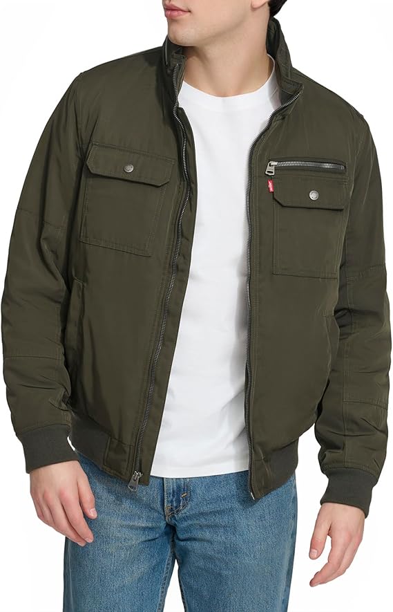 Levi's Men's Levi's Men's Stand Collar Utility Bomber Jacket (pack of 1)