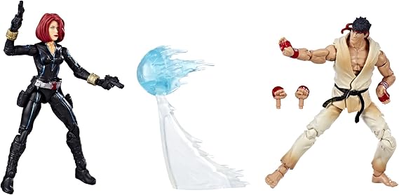 Marvel Gamerverse Marvel vs. Capcom Black Widow vs. Ryu 2-Pack