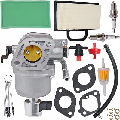 XingLi Carb 699807 Carburetor Fit for 697722 491026 4045A7 401577 406577 407577 4025A7-0224 4035A7-0409 20HP for Toro 74591 74592 74704 Lawn Mower with Air Filter