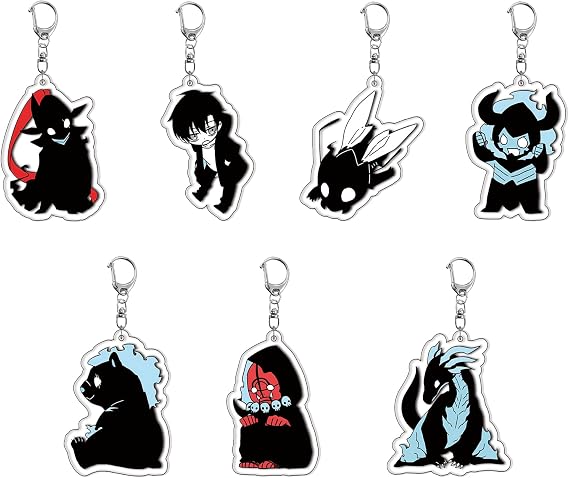 Solo Leveling Keychain Igris Beru Acrylic Keychain Bag Accessory Kawaii Sung Jinwoo and Shadows