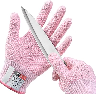 Cut Resistant Gloves - EN388 Level 5, Food Grade
