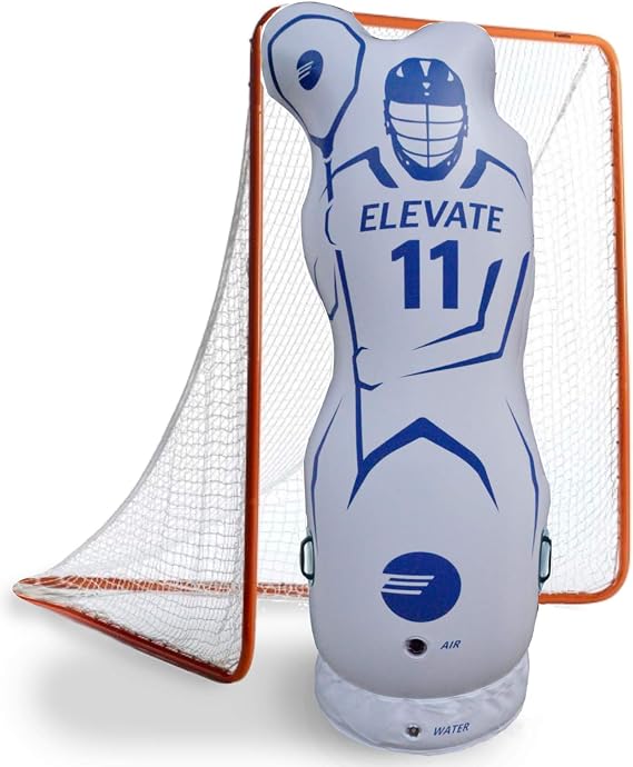 Elevate 11th Man Inflatable Lacrosse Goalie Shot Blocker & Dummy