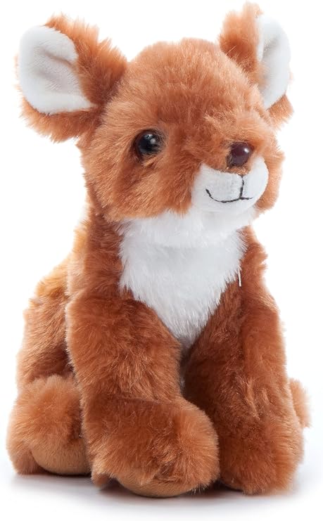 The Petting Zoo Fawn Stuffed Animal Plushie, Babiez, Kids Gifts, 6 in
