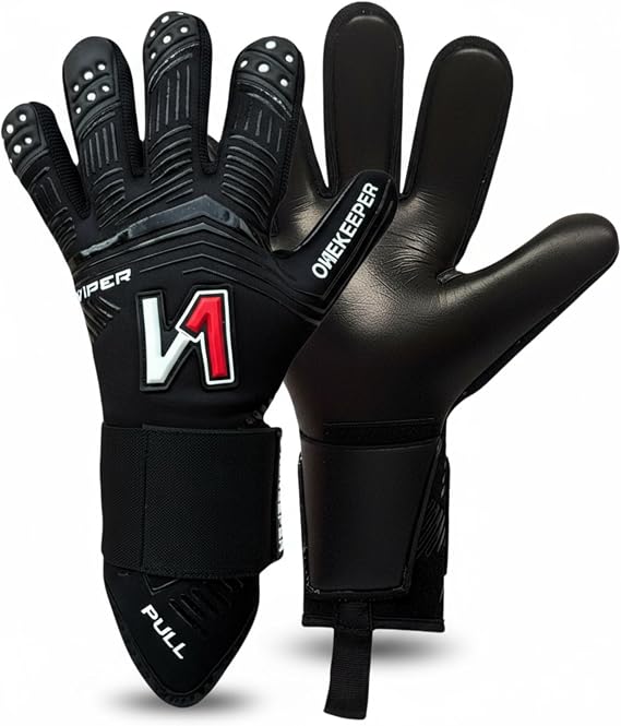 ONEKEEPER Viper Goalkeeper Gloves, Removable Strap
