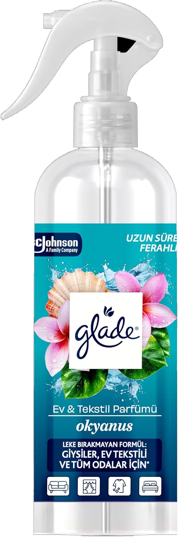 Glade Ev & Tekstil Parfümü Okyanus 450ml