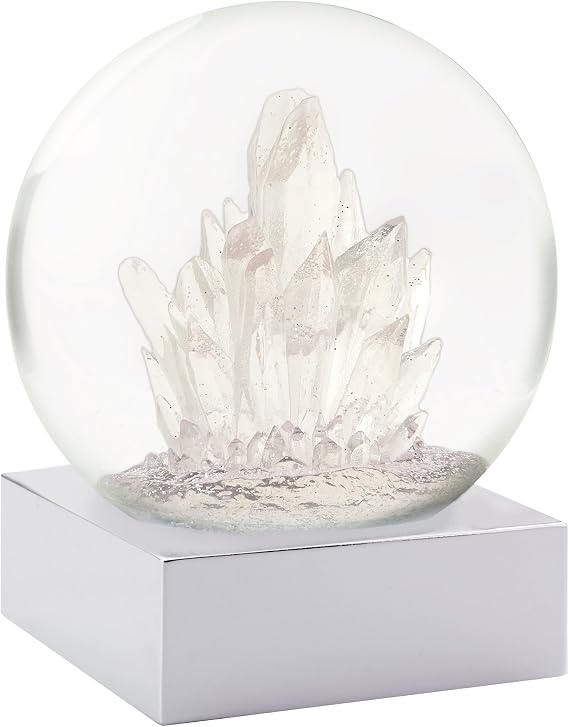 CoolSnowGlobes Crystals Cool Snow Globe