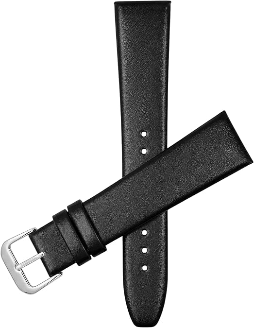 Bandini Leather Watch Band, Leather Strap, 6mm-24mm Regular or Extra Long