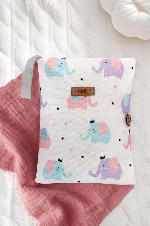 Mother Baby Care Bag Newborn Bottom Opening Replacement Organizer Bag Organizer Elephant