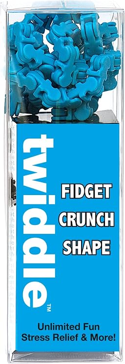 Twiddle Fiddle Toy, Blue