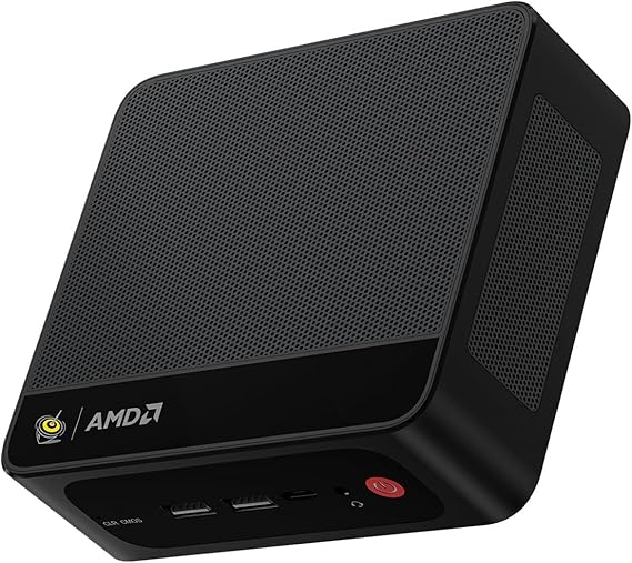 Beelink Mini PC SER5 MAX, AMD Ryzen 7 7735U (8C/16T, 4.75GHz) | 24GB LPDDR5 RAM 1TB NVMe SSD Windows 11 Pro, 4K Triple Display (HDMI/Type-C/DP), USB3/WiFi 6/BT5.2 Mini Computer 2.5G LAN