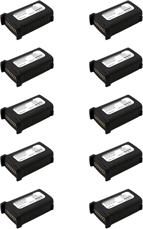 10-Pack 3400mAh Replacement Battery for Symbol MC9000 MC9010 MC9050 MC9060 MC909 MC9090 MC9097 MC9190 Series Mobile Computer, fits Part Number